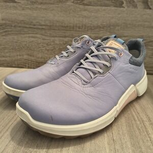 Ecco Women's Biom H4 Golf Shoes Gore-Tex Purple White Size 9/9.5